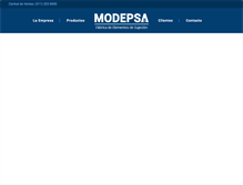 Tablet Screenshot of modepsa.com